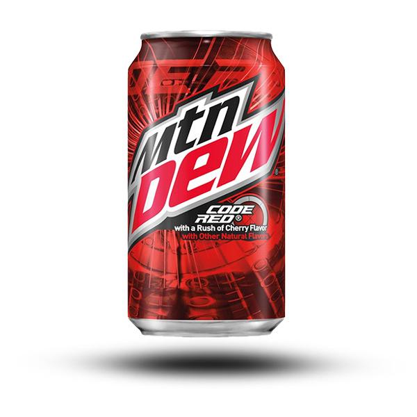 Mountain Dew Code Red 355ml 🇺🇸