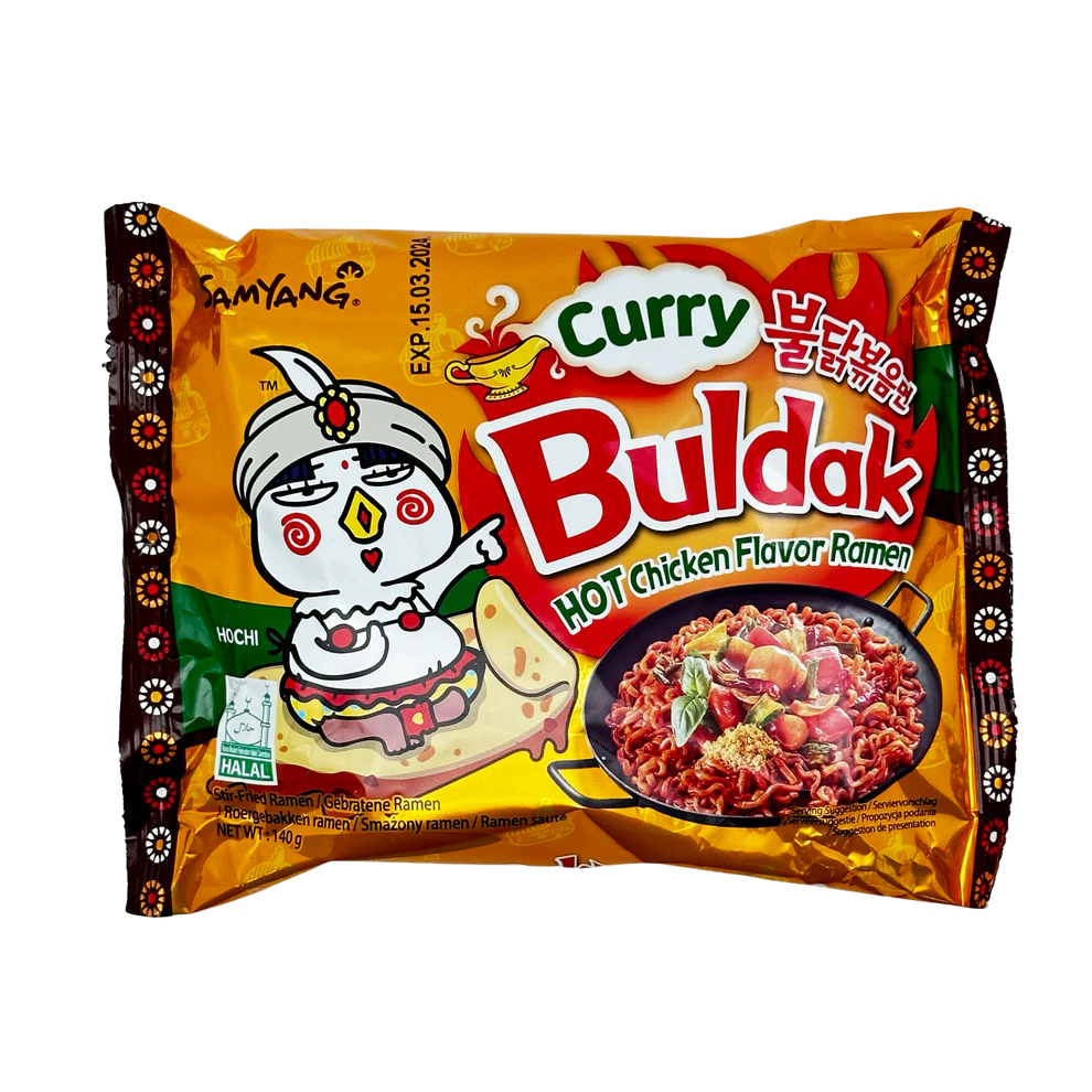 Samyang Buldak Curry Hot Chicken Flavor Ramen 120g