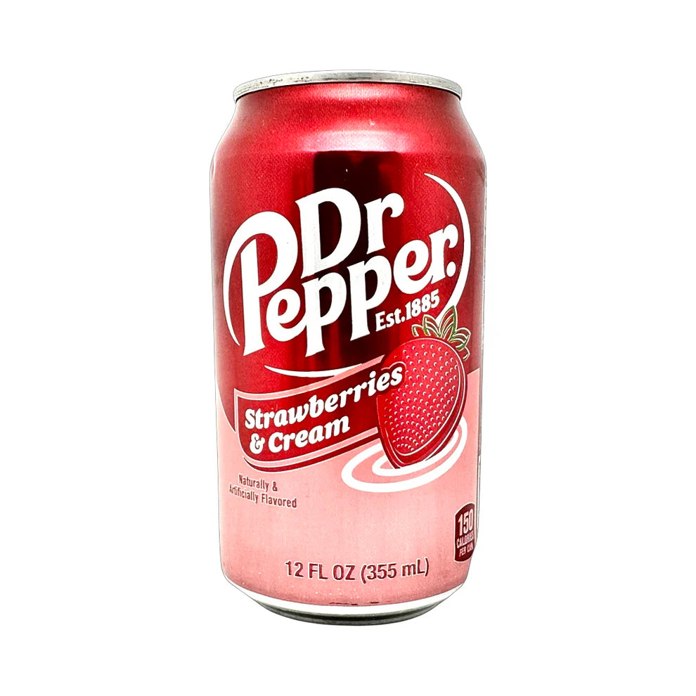 Dr Pepper Strawberries & Cream 355ml 🇺🇸