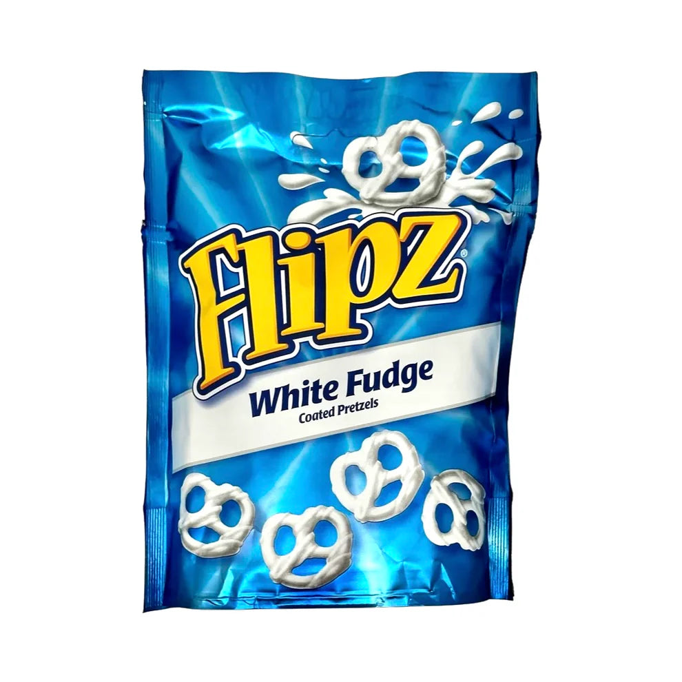 Flipz White Fudge Coated Pretzels 90g 🇺🇸