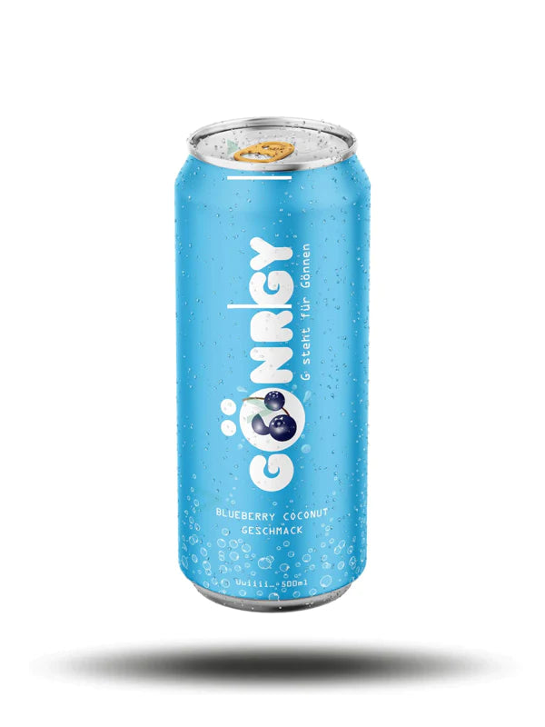 Gönrgy Blueberry Coconut Energy Drink 500ml 🌎