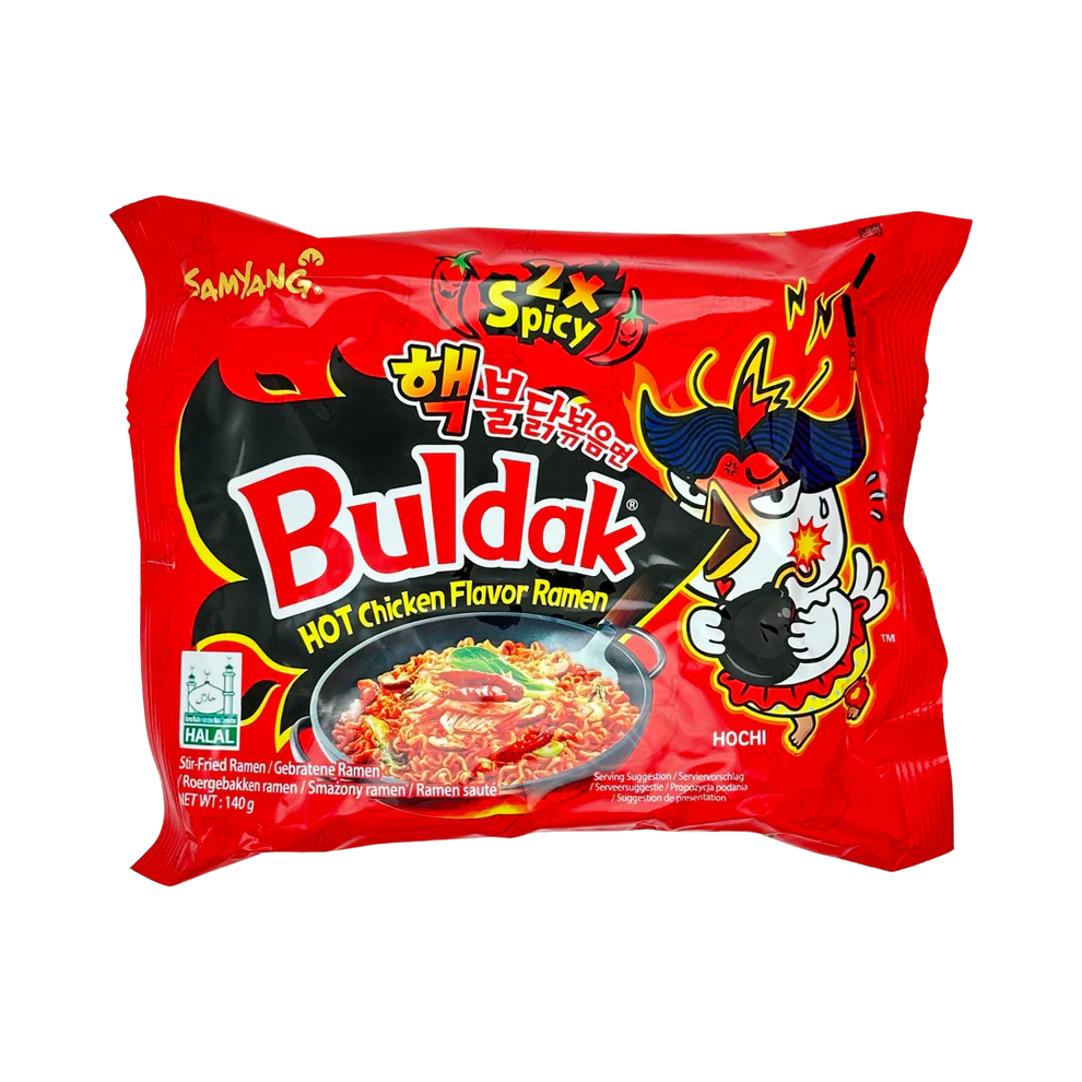 Samyang Buldak 2xSpicy Hot Chicken Flavor Ramen 120g