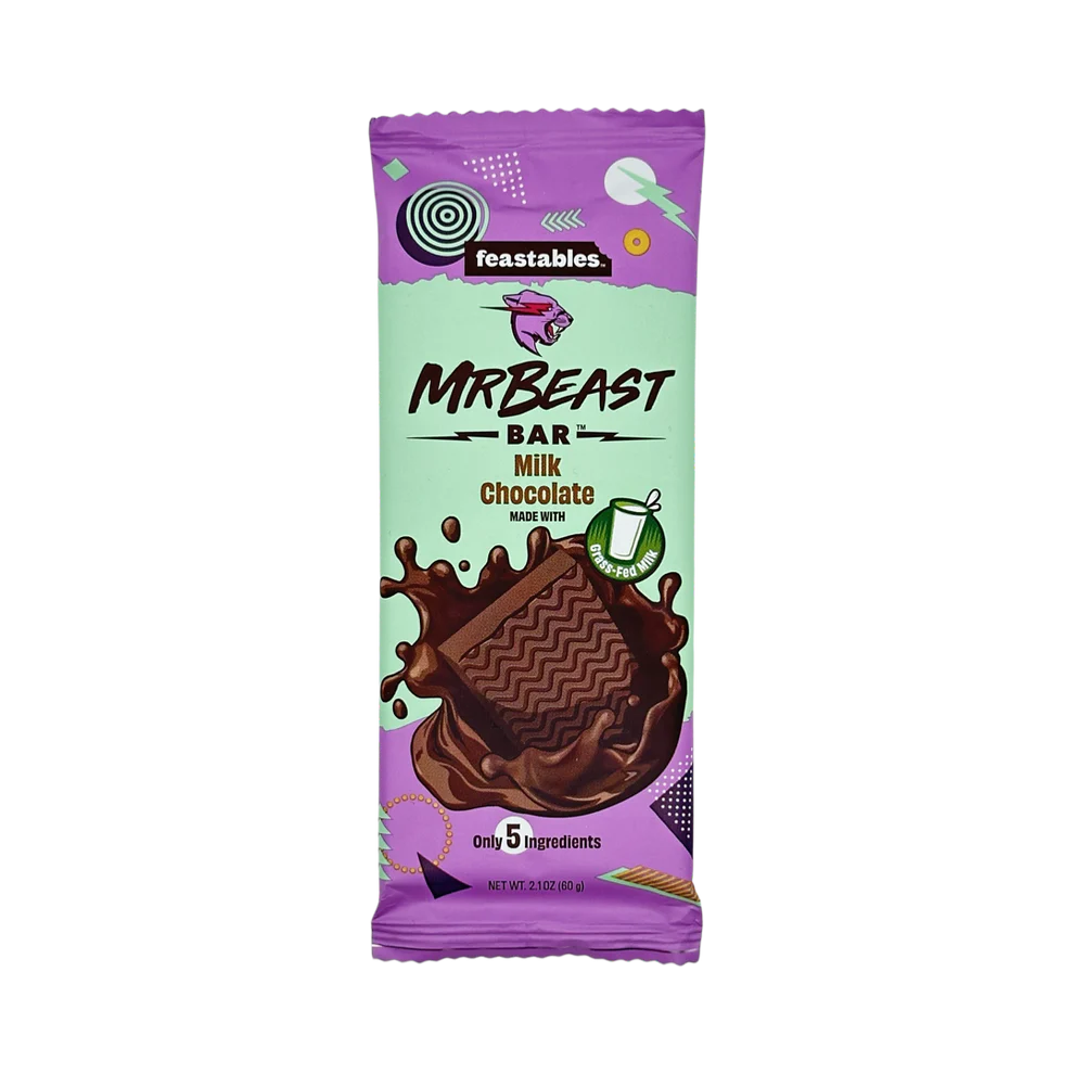 Feastables MrBeast Bar Milk Chocolate 60g 🇺🇸