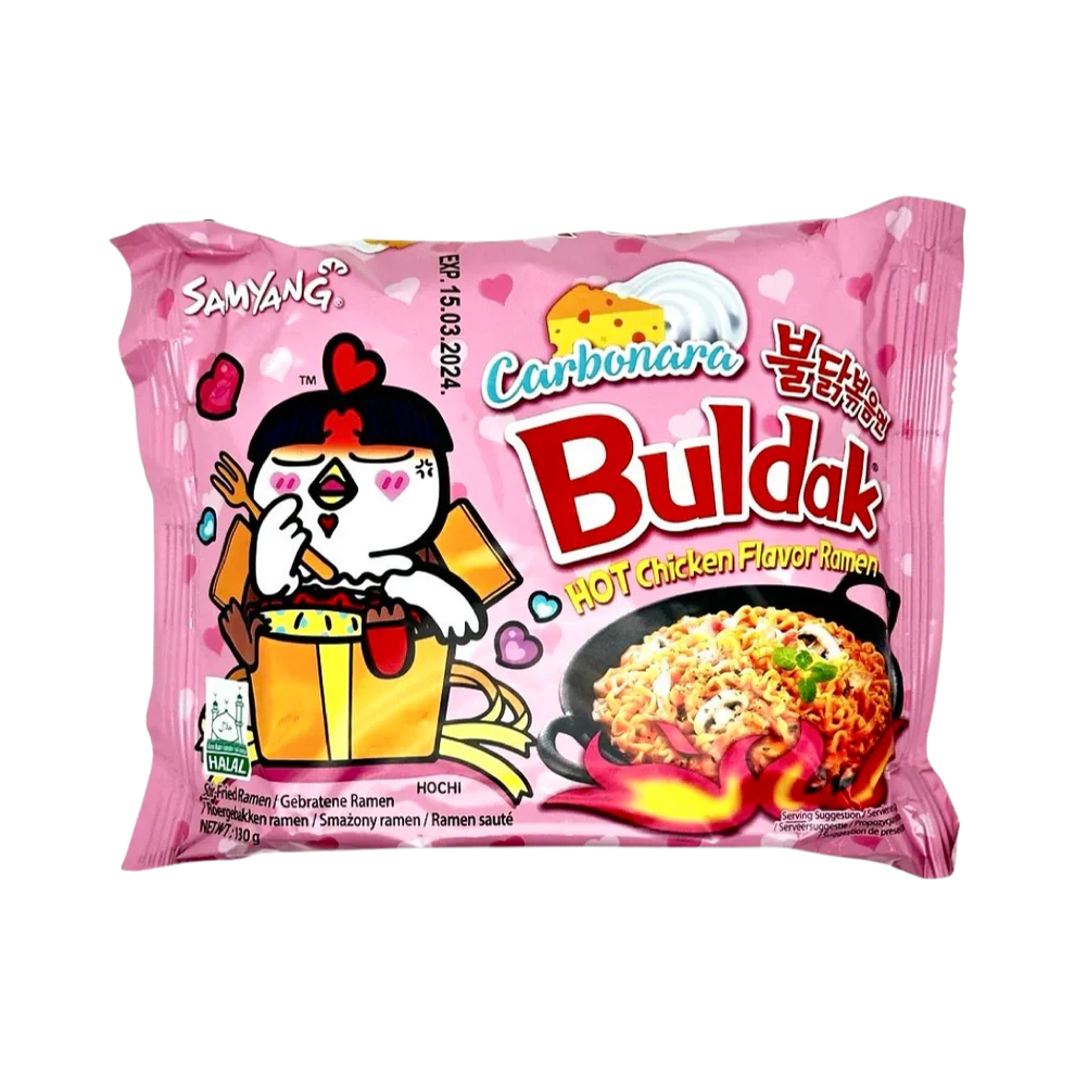 Samyang Buldak Carbonara Hot Chicken Flavor Ramen 130g