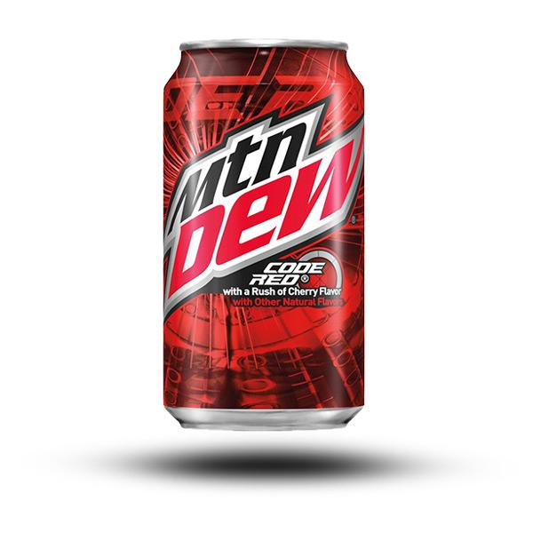 Mountain Dew Code Red 355ml  🇺🇸